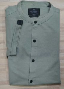 All Rugged Grandad Collar Shirt - Large