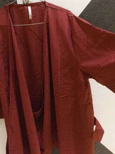 Burgundy Long Sleeve Cardigan