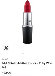 ❤️SALE❤️ MAC Lipstick “RUBY WOO”