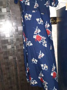 Floral Print Midi Dress