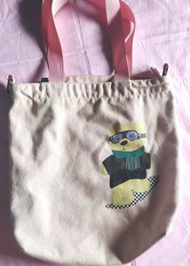 Cute Bear Graphic Tote Bag