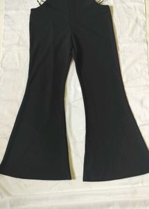 Black Flared Leg Pants