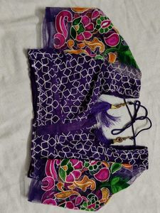 Embroidered Saree