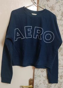 Aeropostale Drop Shoulder Crop Top
