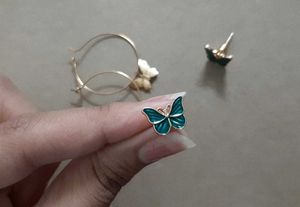 DELICATE BUTTERFLY EARRINGS