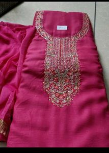 rani pink dress material