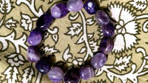 Amethyst Stone Bracelet