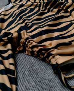Zebra Print Crop Top