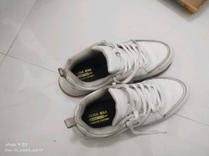 White Casual Sneakers