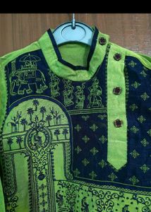 Green💚 Kurta For Boys