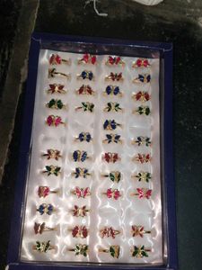 Butterfly Rings (Set) pack of 3