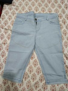 Denim Capri