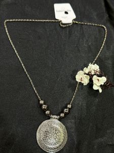 Oxidized necklace🤍🖤