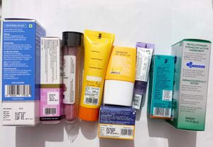 Mini Facewash Serums Moisturizer &amp; Sunscreen Combo