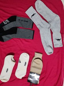 5 Set Sporty Socks Collection for Men & Women