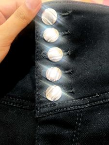 Dolce &amp; Gabbana Dupe High-Waisted Jet Black Jeans