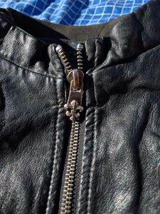 Flaux Leather Jacket - Biker Style Jacke