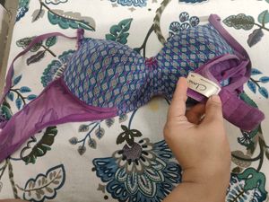 Clora Purple Bra