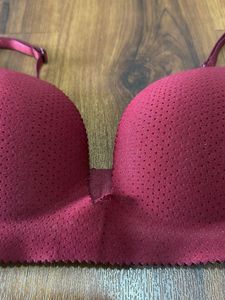 Burgundy Push-Up Bra