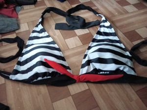 Halter Neck Bra Tie Knot Free Size