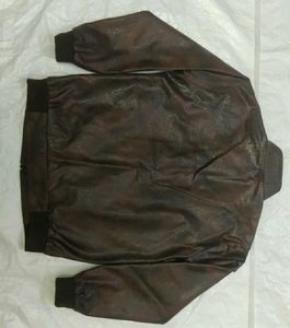 Brown Leather Finish Jacket