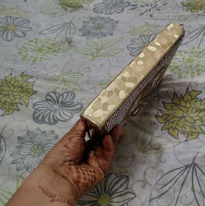 🔥😍party wear clutch purse handbag double sided