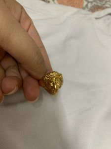 Lion Face Ring