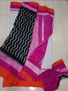 Elegant Black Saree