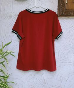 Shein Smart V-neck T-shirt for Women
