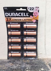 Duracell 2x Longer Lasting Batteries