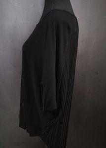 Black Dolman Sleeve Top
