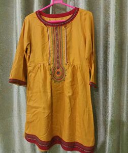 Ethnic Embroidered Tunic Top