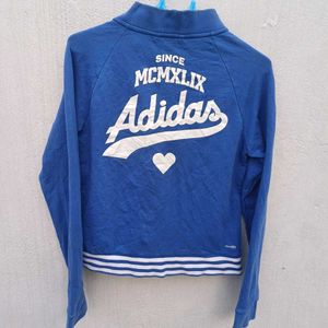 Adidas Blue Varsity Jacket