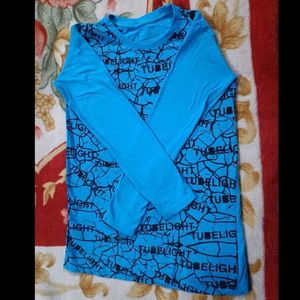 Blue &#34;Tubelight&#34; Graphic Tee