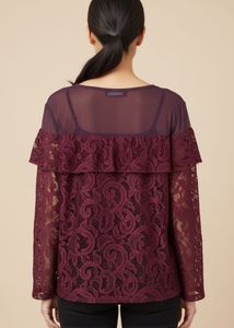 Lace Detail Top XL