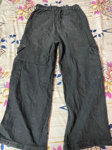 Stylish Gray Cargo Pants