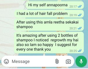Home Made AMLA REETHA SEKAKAI Shampoo