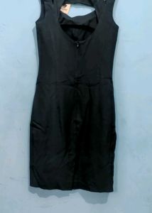 Black Cutout Mini Dress