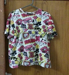 Funky Graphic Print Tee