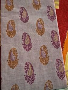 Pure Cotton Saree With Blouse Piece