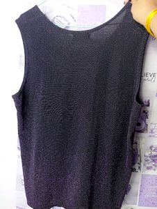 Sparkly Sleeveless Top
