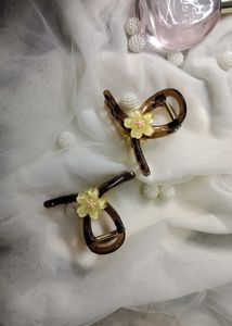 Floral Hair Claw Clips-1pc
