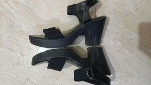 Black wedges Heels 👠