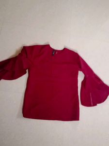 Marron Color Top
