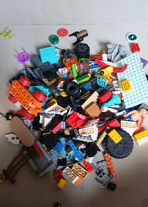 Building bricks and old toys