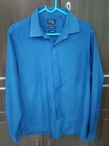 Men's Stylish Blue Shirt