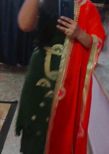 Updwon  Frok Kurti With Garara