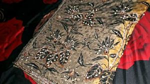 Beautiful Heavy Bridal Saree With Blouse