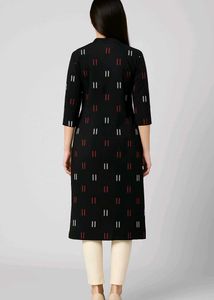 Black Cotton Kurti 🖤🌸🌟