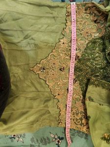 Elegant Designer Gown HEAVY EMBROIDERY